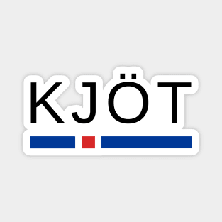 Kjöt Iceland Magnet