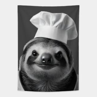 Slow Food Sloth - Funny Tapestry