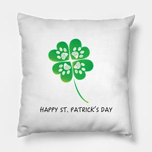 St. Patrick’s Day shamrock Pillow