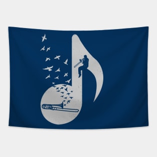 Musical note - Trombone Tapestry