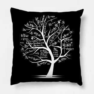 Math Tshirt Teacher Class Ap Calculus Algebra Tree Cool Pillow