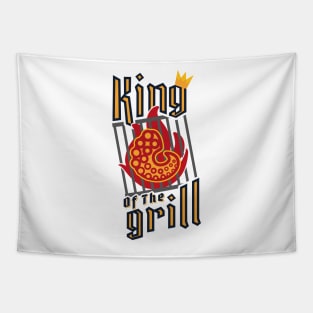 KING OF THE GRILL - OCTOPUS Tapestry