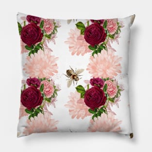 Honey Bee Neck Gator Floral Bee Pattern Pillow