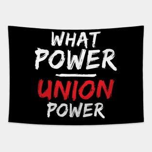 What Power - Union Power Tapestry