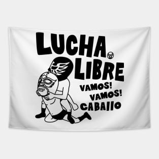 LUCHA LIBRE#71mono Tapestry