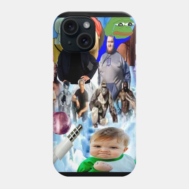 MEME HEAVEN Phone Case by CONSTANTROTATION