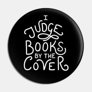 I Judge Books Pin