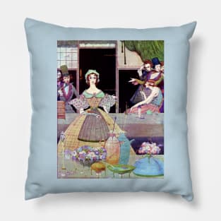 The Mystery of Marie Roget - Harry Clarke Pillow