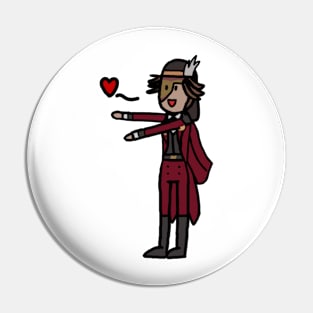 Ronald of Nice Hug Cartoon Pin