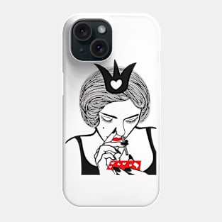 Queen Of Hearts Phone Case