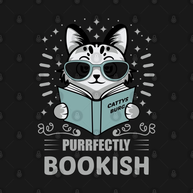 Purrfectly Bookish by VecTikSam