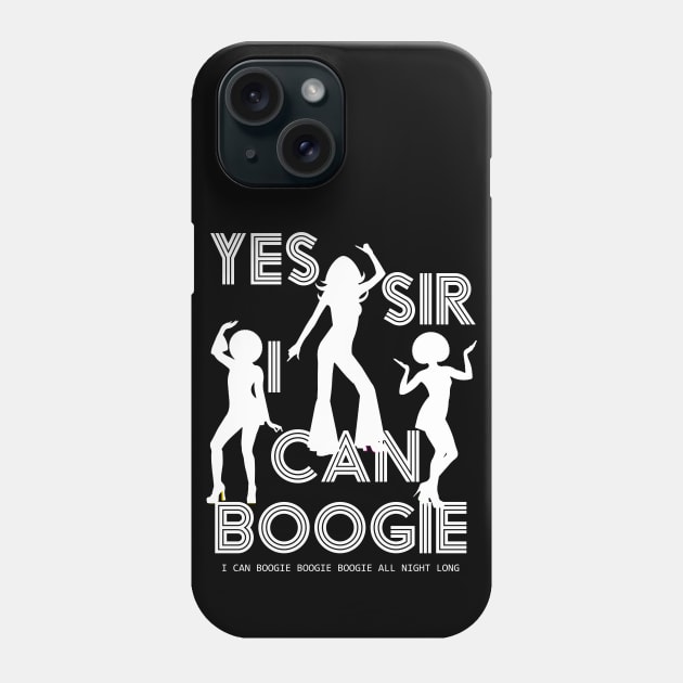 Boogie BW Phone Case by SiSuSiSu