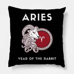 ARIES / Year of the RABBIT Pillow