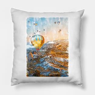 Hot Air Balloons Abstract. For Hot Air Balloon Lovers. Pillow