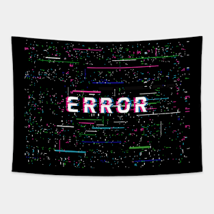 Glitched Error Tapestry