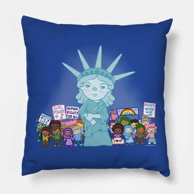 Liberty Pillow by beckadoodles