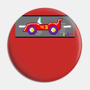 Pixel Race Car 1:64 Scale Pin