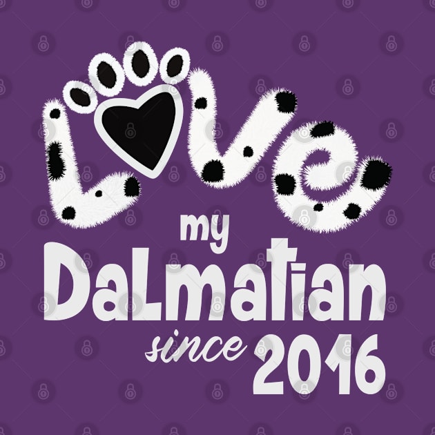 Love my dalmatian since 2016 by ArteriaMix