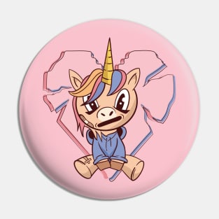 Anime Unicorn Pin