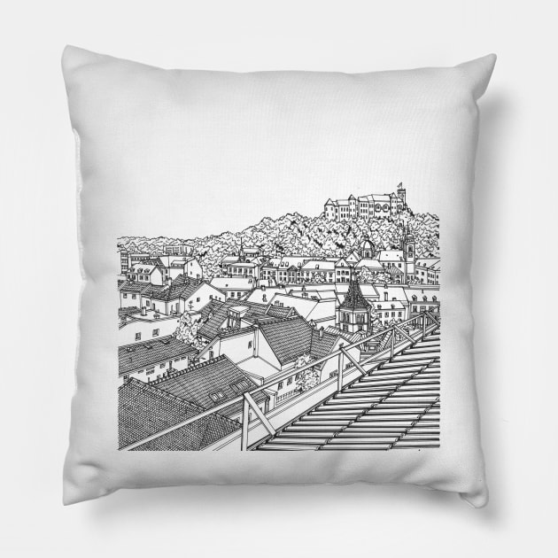 Ljubjana Pillow by valery in the gallery