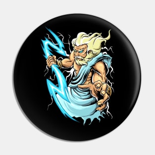 Zeus Art Pin