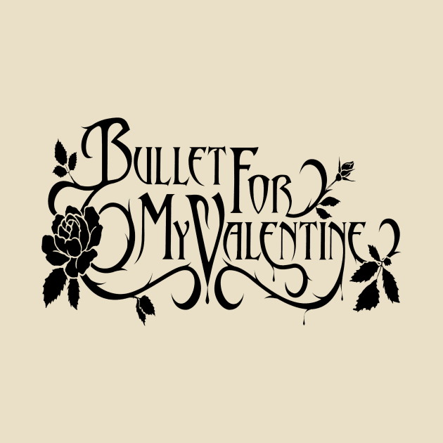 black roses - bullet for  my valentine by birdy line