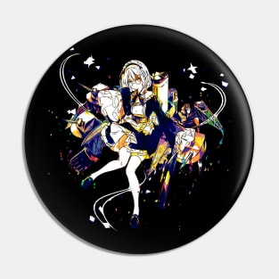 Azur Lane Cute Pop Art Pin