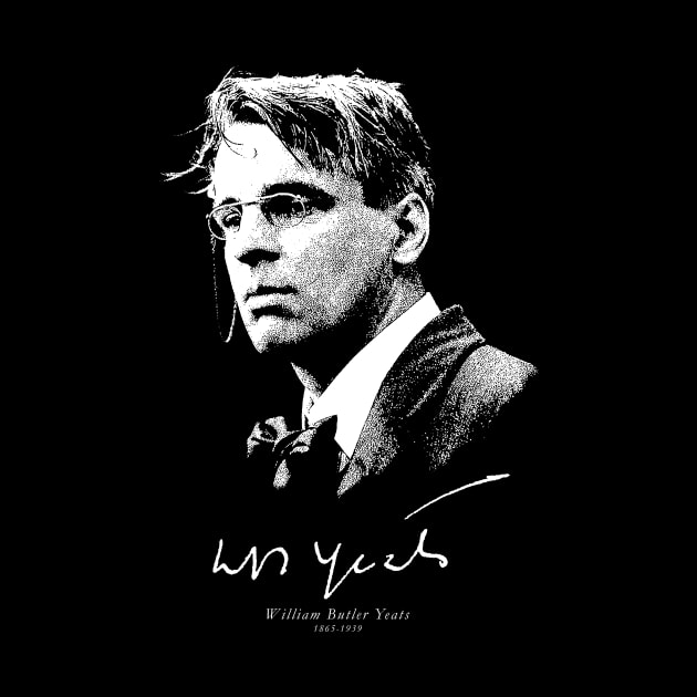 W B Yeats-Irish Poet-Poetry-Literature-Books by StabbedHeart