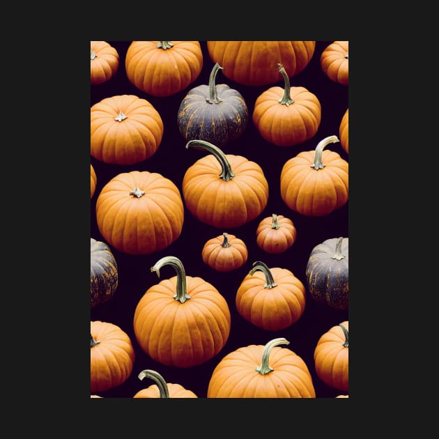 Halloween Pumpkins Pattern, model 3 by Endless-Designs