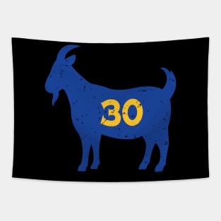 GOAT 30 Curry Tapestry