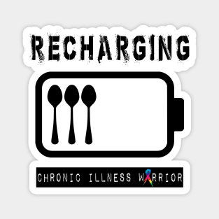 Recharging Spoons (black) Magnet