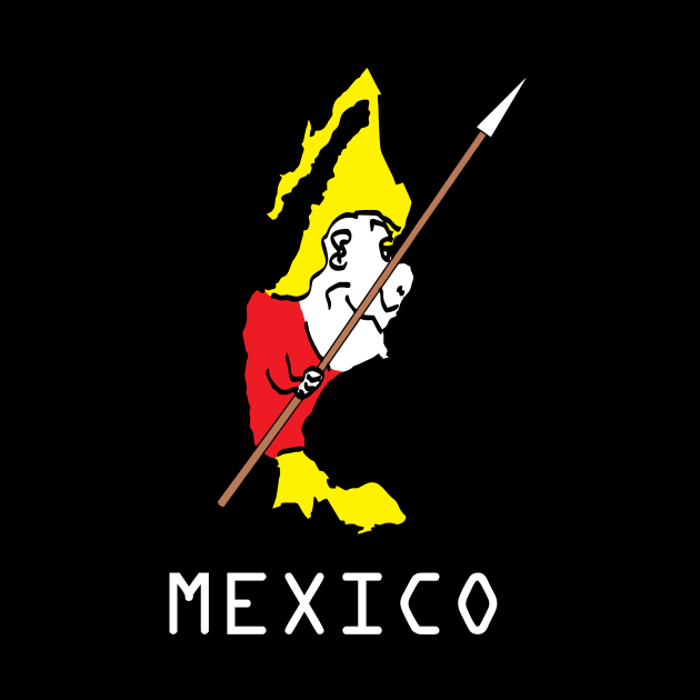 A funny map of Mexico - 3 by percivalrussell