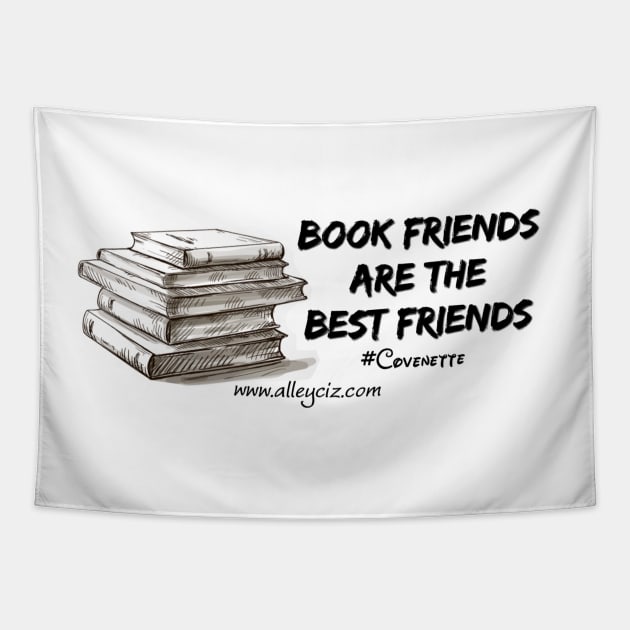 Book Besties Tapestry by Alley Ciz