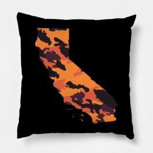 California Hunting Camo Pillow