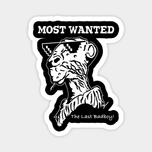 Most Wanted - The Last Badboy! Magnet