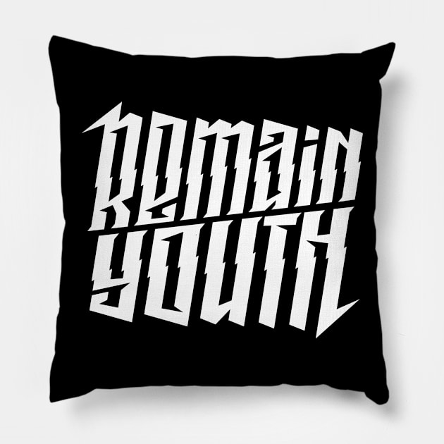Remain youth Pillow by wiktor_ares