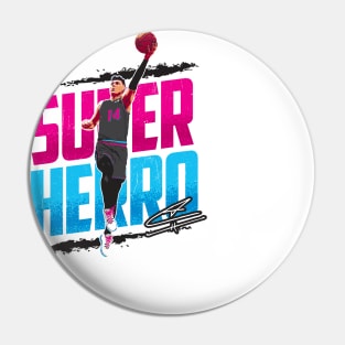 Super Herro tee Pin