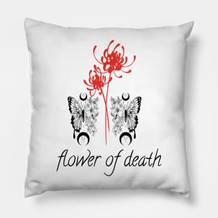 flower of death Pillow