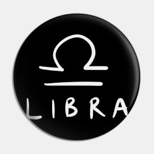 Libra (Horoscope / Zodiac Sign) Pin