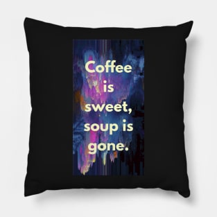 Coffee and Soup Pillow