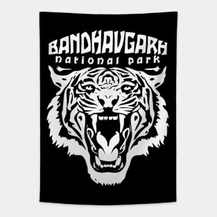 Roaring Tiger | Bandhavgarh National Park Tapestry