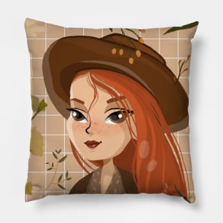 Cute Girl Pillow