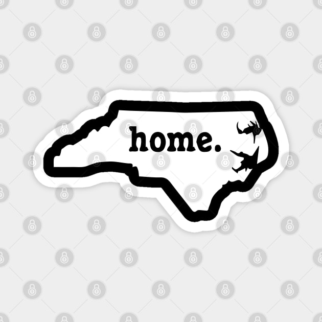North Carolina Home T-Shirt Magnet by paynow24