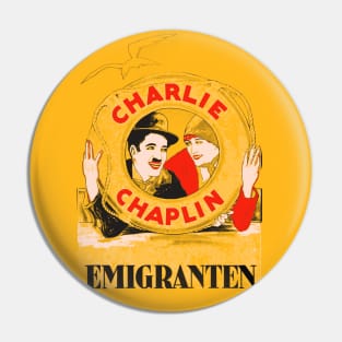 Immigrants Chaplin Pin