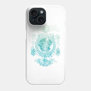 Laid Back Skeleton in Sky Phone Case