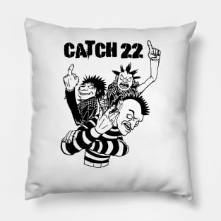 Punk Rock Man Of Catch 22 Pillow