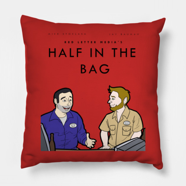 red letter media presents red letter media throw pillow teepublic red letter media