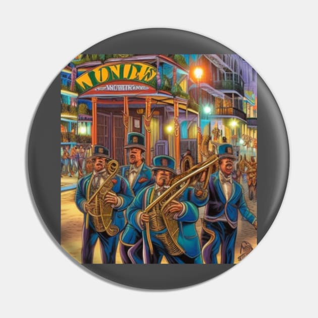 French Quarter Band Pin by Stephanie Kennedy 