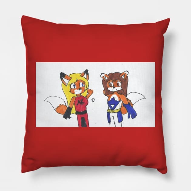 Who Wore It Better? (Art by Spaton37) Pillow by Reynard City