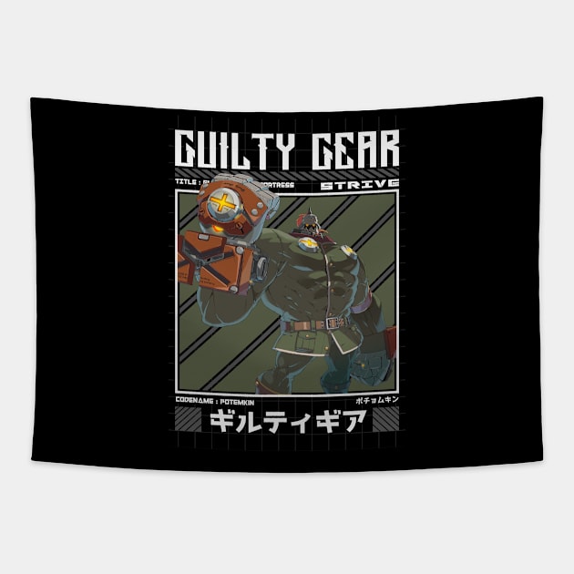 Potemkin - Guilty Gear Strive Tapestry by Arestration